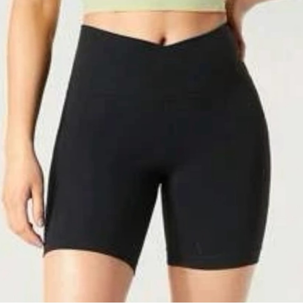 SHEIN Glowmode 6" FeatherFit Country Crossover Anti Roll-Down Running Shorts - S